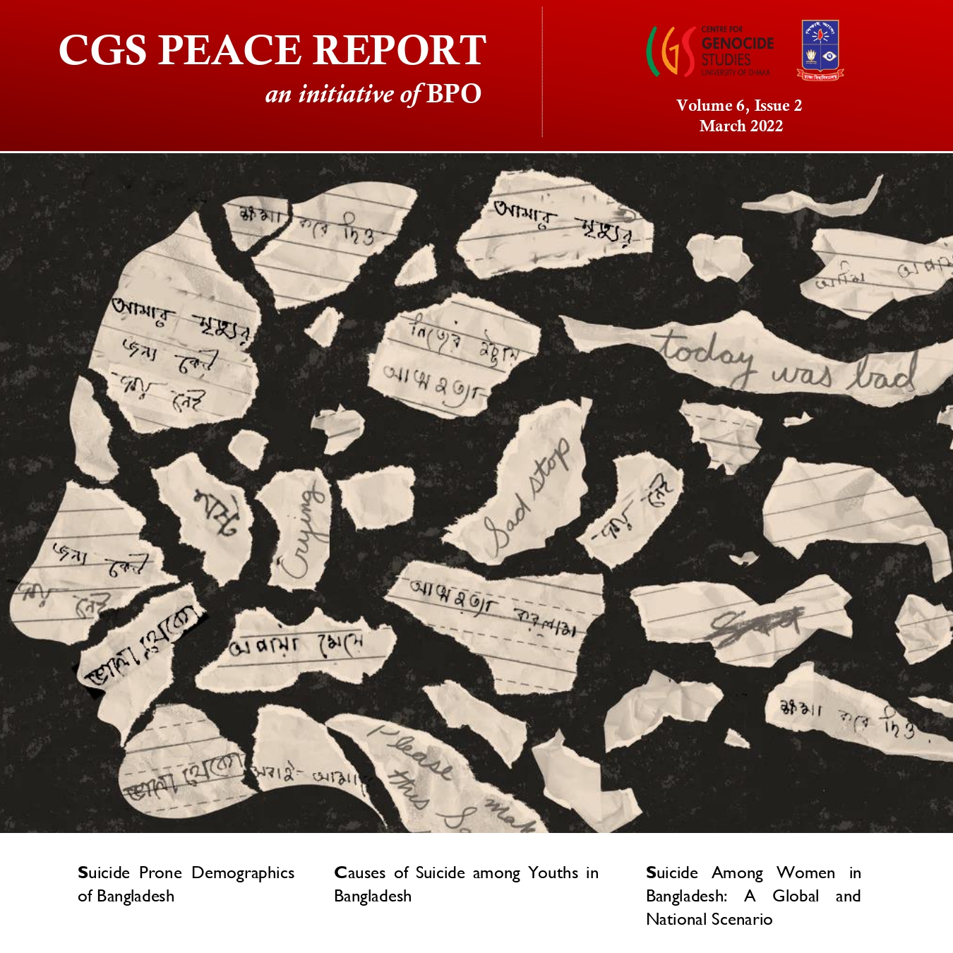 CGS Peace Report V6 Issue 2